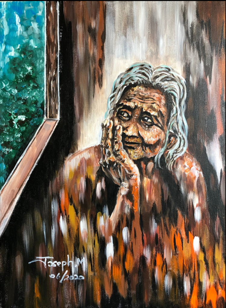 Wisdom of a Grandmother Painting in London