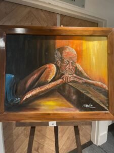 Elders Longing Portrait in London