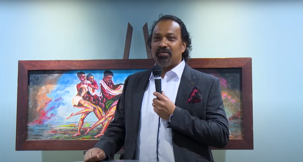 Story detailing through art and painting in London